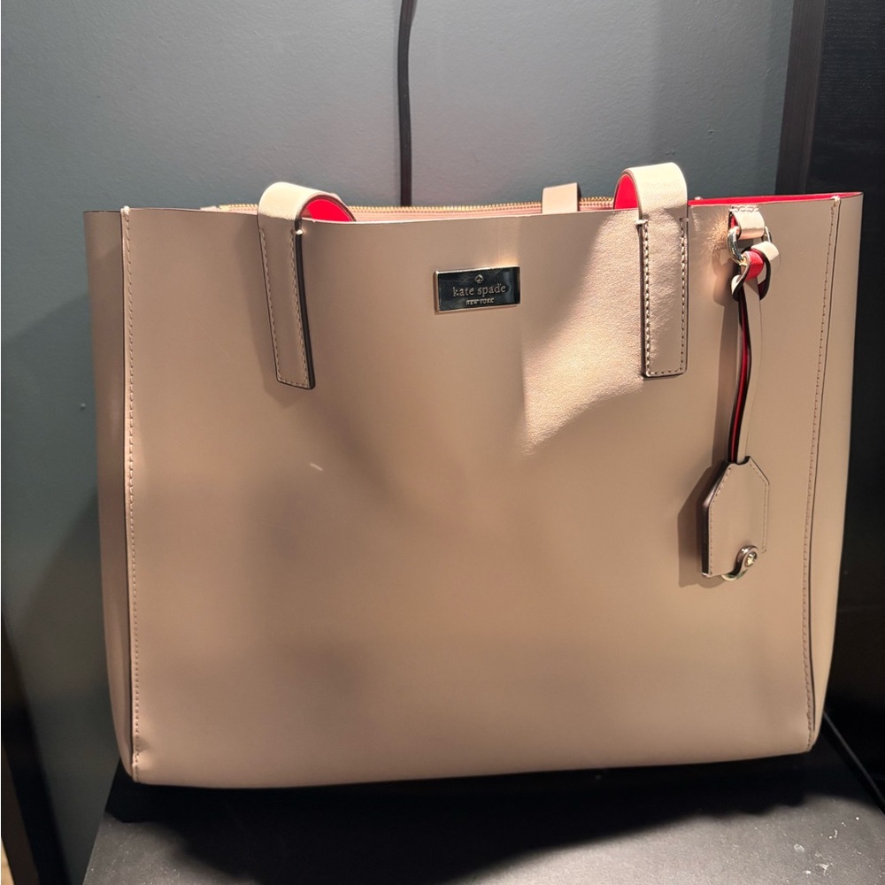Kate Spade Beige Tote Bag